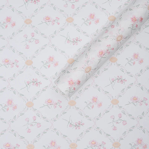 Premium Cotton Art Paper Floral Bouquet Wrapping Paper Virgin Floral Packaging Supplies for Valentine's Day Gift