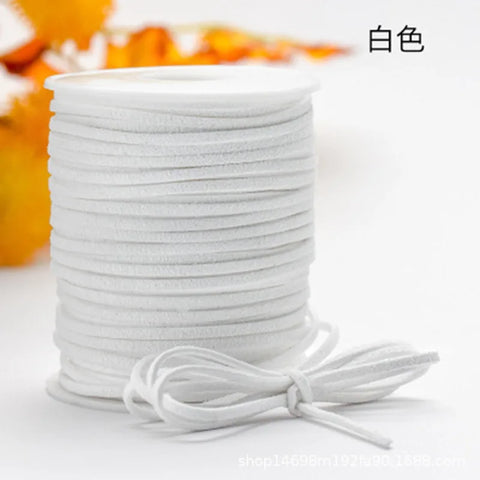 Wholesale 45-Yard Velvet 3mm Flat PVC Strap Floral Suede Binding for DIY Crafts Christmas Birthday Halloween