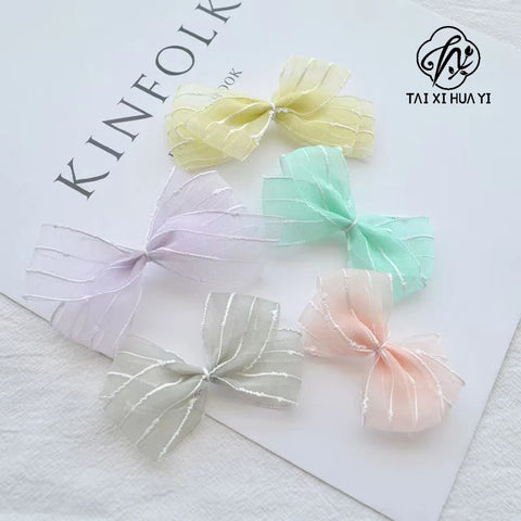 Dacron Wedding Valentine's Day Christmas Flower Bouquet Bow Decoration Ribbon for Gift Packaging