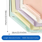 Silver Edged Semi Transparent Single-Sided Silver Ion Matte Coated Eco-friendly Recyclable Waterproof Jelly Film Bouquet Paper