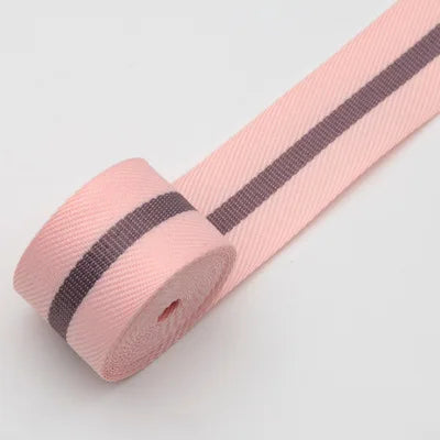 Two-color Woven Ribbon DIY Gift Packaging Ribbon with Fresh Flower for Birthday Halloween Wedding Christmas