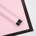 Cynthia Eurasian Paper Waterproof Flower Material Gold Color Edge Border Packaging Paper Bouquet with Coating