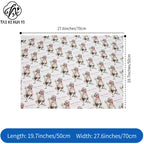 Personalized Eco-Friendly Art Paper Starch Coated Single Sided Lord Rings Gollum Christmas Wrapping Paper 60x60cm Custom Printed