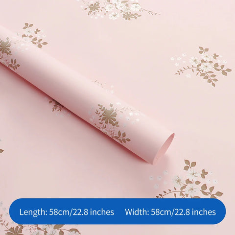 Gorgeous Colored Waterproof Paper for Valentine's Day Flower Wrapping Mothers' Day Gift Recyclable Virgin Pulp
