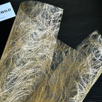 Wholesale Single Side PE Coating Raffia Grass Inner Lining Material for Fresh Flower Bouquet Packaging