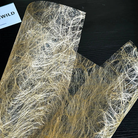 Wholesale Single Side PE Coating Raffia Grass Inner Lining Material for Fresh Flower Bouquet Packaging