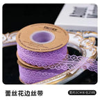 Luxury Ribbon Lace Hollow Lace 25 Sizes Baked Cake Packaging for Valentine's Day Christmas and Wedding Featuring Flowers