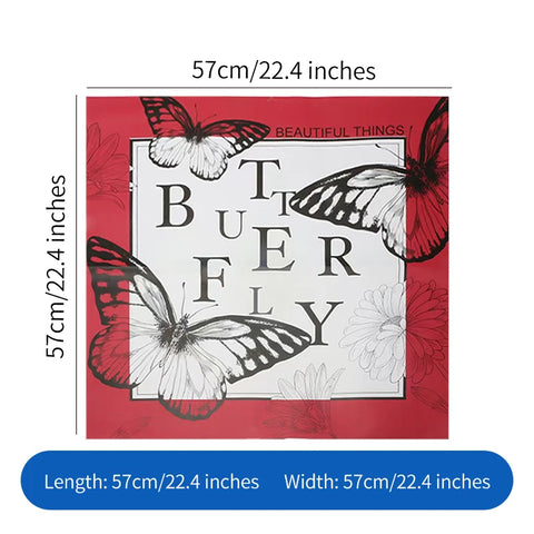 Dreamy Butterfly Waterproof Recyclable Double Sided Wrapping Paper Crafting Flower Bouquets Stickers Floral Art Materials