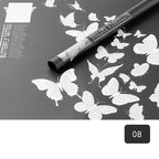 Butterfly Dance Floral Flower Art Wrapping Paper 58x58cm Recyclable PVC Coated Jelly Film Bag with Custom Options