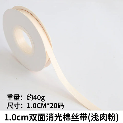 Versatile Christmas Gift Ribbons Wide Cotton DIY Bow Hair Accessories & Handmade Jewelry Ribbons