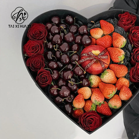 Elegant Round Window Transparent Recycled Materials Embossed PVC Flower Box for Valentine's Day Rose Presentation and Gift