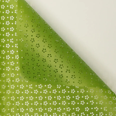 New Design Korean Waterproof Floral Gift Packaging Paper Hollow Bouquet for Flower Arrangements