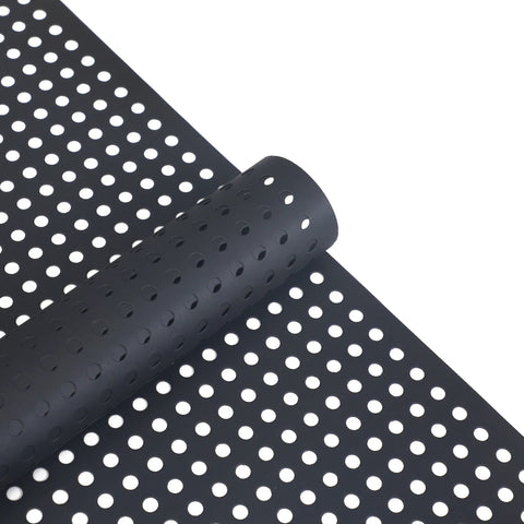 Single-Sided Coated Embossed Hollow Hole Paper Flower Waterproof Decorative Packaging Paper