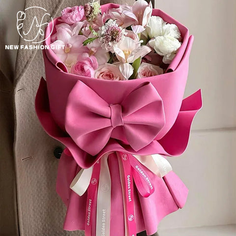 Coated DIY Bubble Cotton Flower Wrapping Paper for Flower Shop & Gift Shop Packaging Elegant Decoration