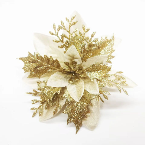 Artificial Christmas Tree Decoration Wholesale Xmas Supplies Plastic Flowering Pine Need for Gift Use