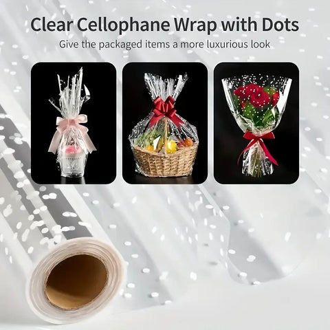 Plush Toy Doll Storage Transparent Gift Bag Dust and Moisture-Proof with Single Side Coating Plastic Gift Bag