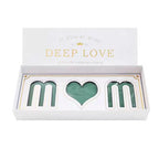 Mother's Day High-end Coated Paper Heart-shaped Gift Box with Sweet Words From Mom Floral Craft Flower Arrangement Rigid Box