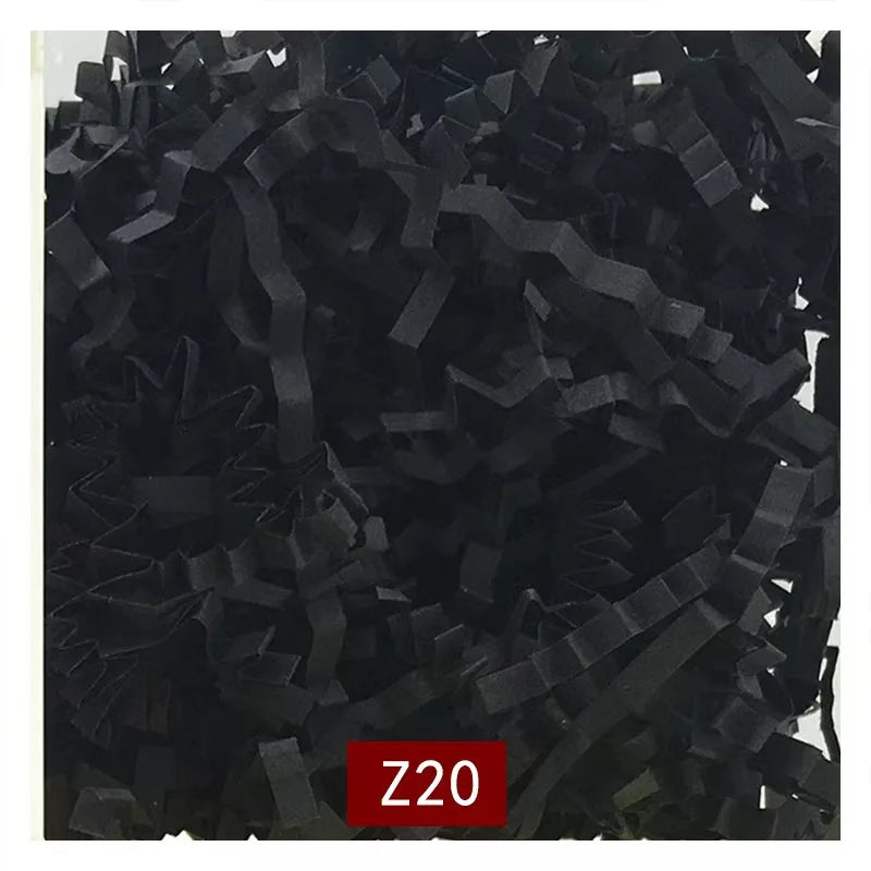 Elegant Luxury Crepe Paper Crinkle Cut Shredded Material for Gift Baskets and Box Packaging Premium Decorative Filler