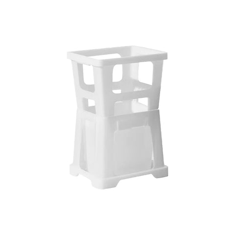 Plastic 6L Durable Drop Resistant Hydroponics Flower Arrangement Container Drainage Hole Long Pole Garden Home Use Wholesale