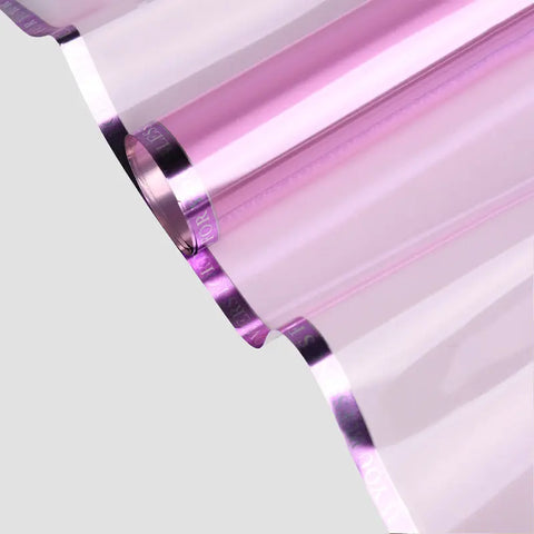 Gold Fluorescent Jelly Film Flower Bouquet Packaging Paper Waterproof with Single Side Coating