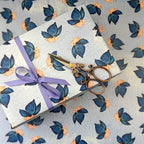 Wholesale Printed Duplex Board Gift Wrapping Paper Roll Waterproof & Eco-Friendly Large Size for Holiday Packaging