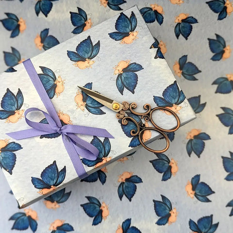 Wholesale Printed Duplex Board Gift Wrapping Paper Roll Waterproof & Eco-Friendly Large Size for Holiday Packaging