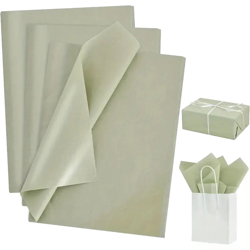 Single-Sided Coated PE Lining Paper Eco-Friendly & Water-proof for Clothing Packaging and Gift Wrapping Snow Pear Tissue Main image