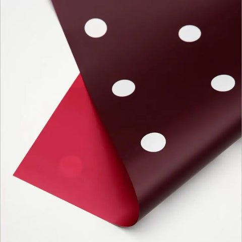 High Quality Wave Point Flower Packaging Paper for Bouquet Single-Sided Coated for Flower Shops
