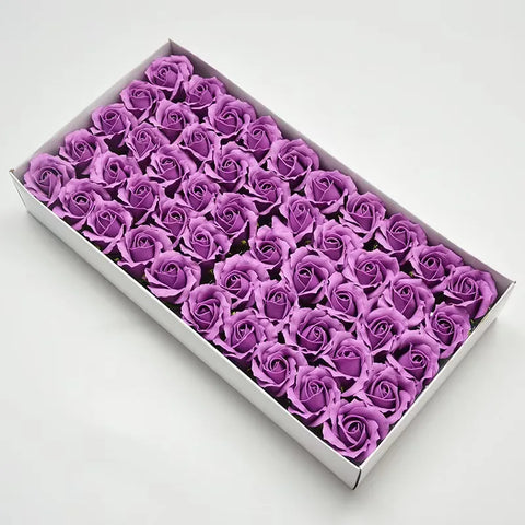 Three-Layer DIY Christmas Valentine's Day Soap Flower Bouquet Rose Simulation Artificial Flowers for Decorative Gift Packaging