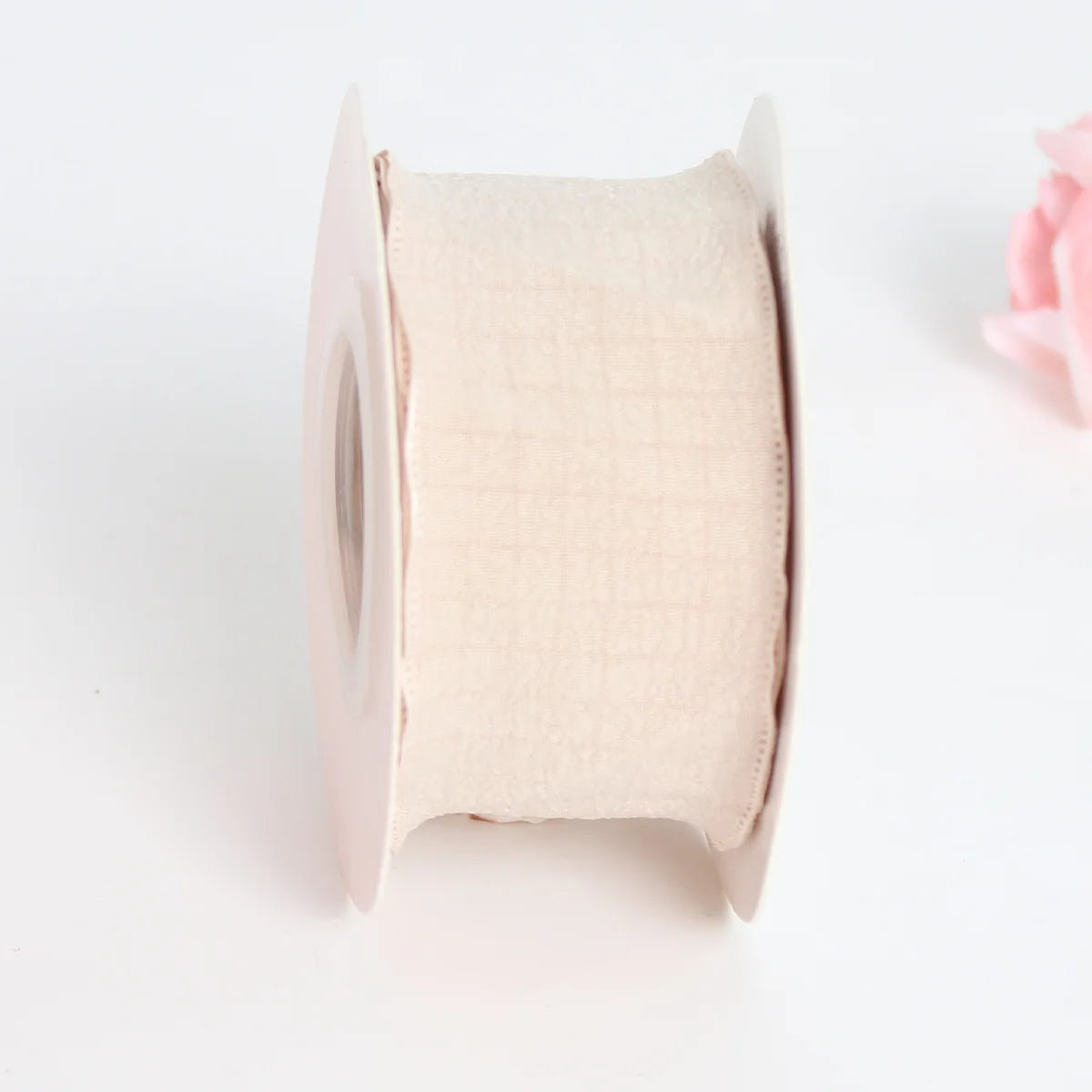 Luxury Folded Satin Ribbon Wavy Roll with Ruffled Edge-Fashionable Strap for Valentine's Day Wedding & Christmas Gift Wrapping