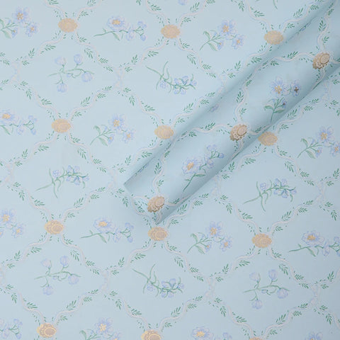Premium Cotton Art Paper Floral Bouquet Wrapping Paper Virgin Floral Packaging Supplies for Valentine's Day Gift