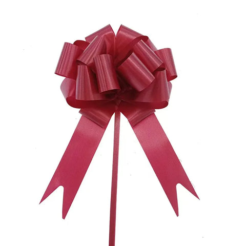 120cm Mixed Color PP Material Pull Bows with Ribbon for Wedding Birthday Anniversary Party Favors Gifts No Logo
