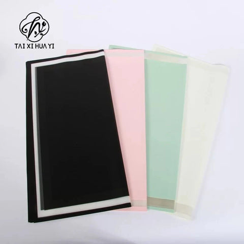 Pure Paper Waterproof Glass Paper Bouquet Single-sided Coated Flower Wrapping Gift Packaging Material