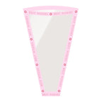 Multi-piece Transparent Waterproof Flower Packaging Bag Virgin Pulp Style with PE Coating for Gift Shop Use