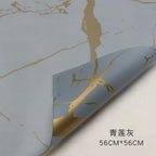 Golden Marble Patterned Flower Packaging Paper Single-Sided Matte Coated Bouquet Packaging
