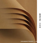 Fenghua Thick Kraft Paper Single-Sided Solid Color Korean Bouquet Material for Unique Packaging Elegant Touches