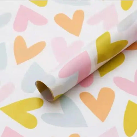 50*70cm Soft Pear Paper Waterproof Uncoated Virgin Pulp Elegant Flower Bouquet Wrapping Gift Wrapping Paper