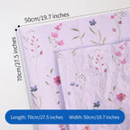 High-End Flower Wrapping Paper Hand-Rolled Ins Gift Packaging Tissue PE Coating Material