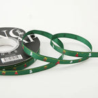 Luxury Hot Stamping English Ribbon Love Polyester Flower Gift Packaging Ribbon for Christmas and Weddings
