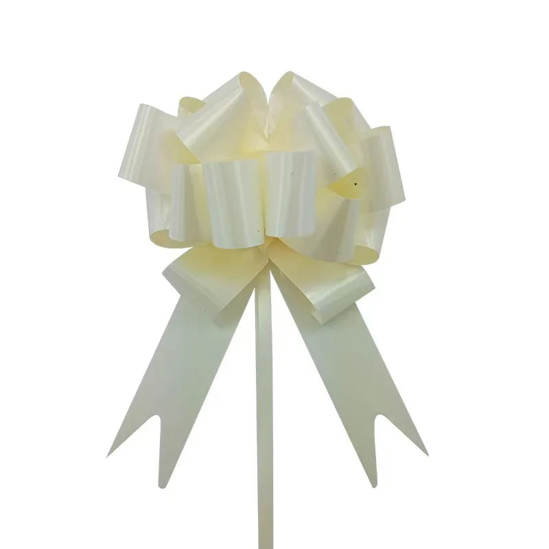 120cm Mixed Color PP Material Pull Bows with Ribbon for Wedding Birthday Anniversary Party Favors Gifts No Logo