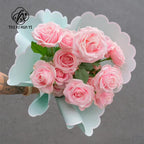 Cloud Jelly Floral Art Paper Virgin Pulp Style Waterproof Packaging for Flower Shops Bouquets and Gift Wrapping