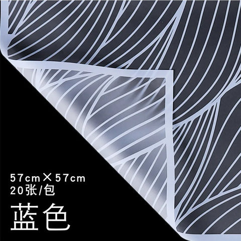 Premium Sand Mist Floral Wrap, Single-Sided Waterproof Paper for Qixi Festival Gift and Flower Shop Offset Printing