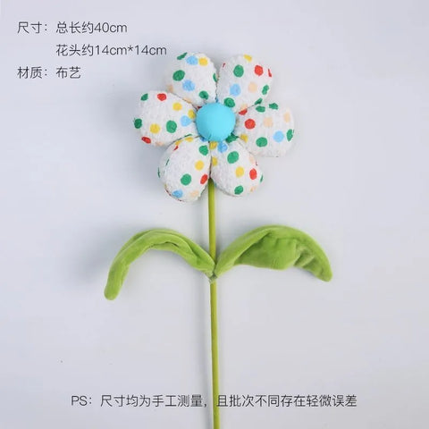 Teacher's Day Single Sunflower Plush Doll Bouquet-Smile Design DIY Floral Craft Supplies for Festival Gift Guangdong China