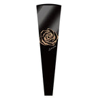 Elegant Rose Bouquet Bag for Mother's Day Valentine's Day Fresh Flower Packaging PE Coating