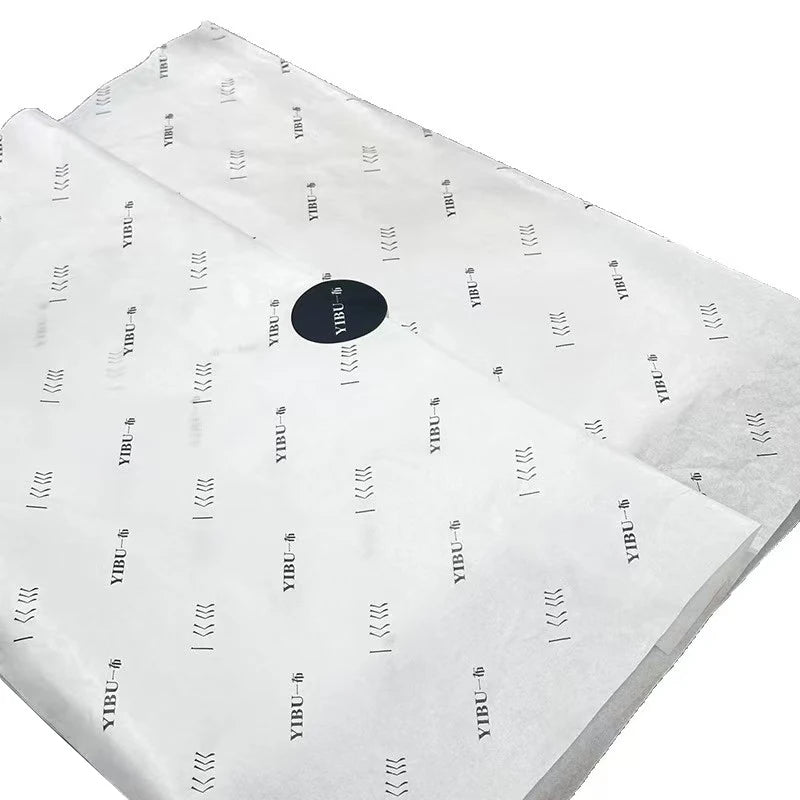 Customized White Art Paper Gift Wrapping for Shoes and Clothing Eco-friendly & Waterproof