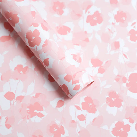 Single-sided Coated Paper Summer Flower Tea Flower Packaging Plastic OPP Material Paper Bouquet