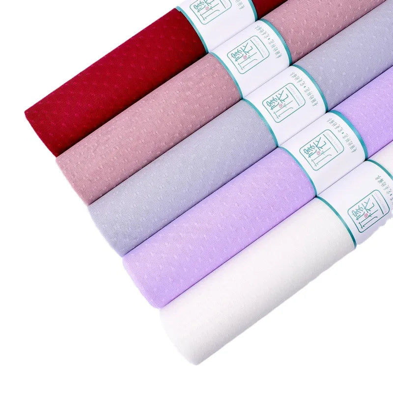 Wholesale High Quality Korean-Style Dovety Flower Packaging Paper Multi-Color Single Side Coated Flower Packaging Paper