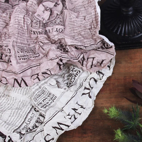 New Retro Hand-Made Coated Eco-Friendly Recyclable Water-Proof Single-Sided Flower Wrapping Paper with Kraft Paper Art