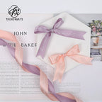 Luxury 2.5CM English Ribbon Romantic Flower Bouquet for Valentine's Day Christmas or Wedding Gift Ribbons