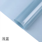 New Fashion Macaron Colorful Flower Packaging Paper Magical Light Waterproof Single-Sided Coating Colorful Film Wrapping Paper